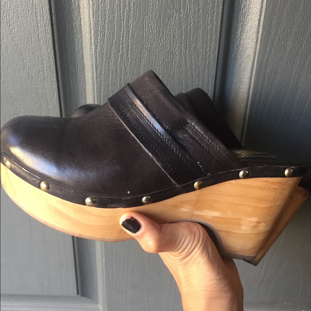 Black clogs